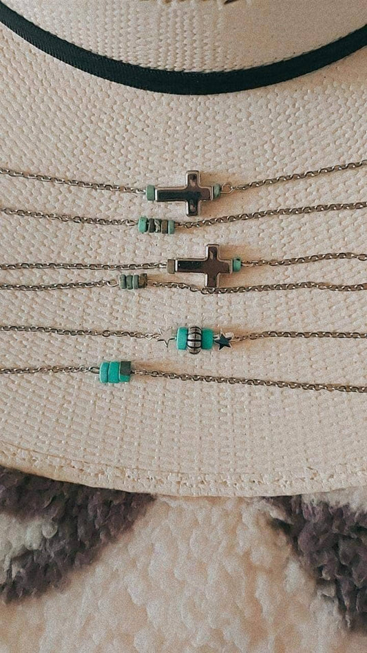 Western Chained Anklets