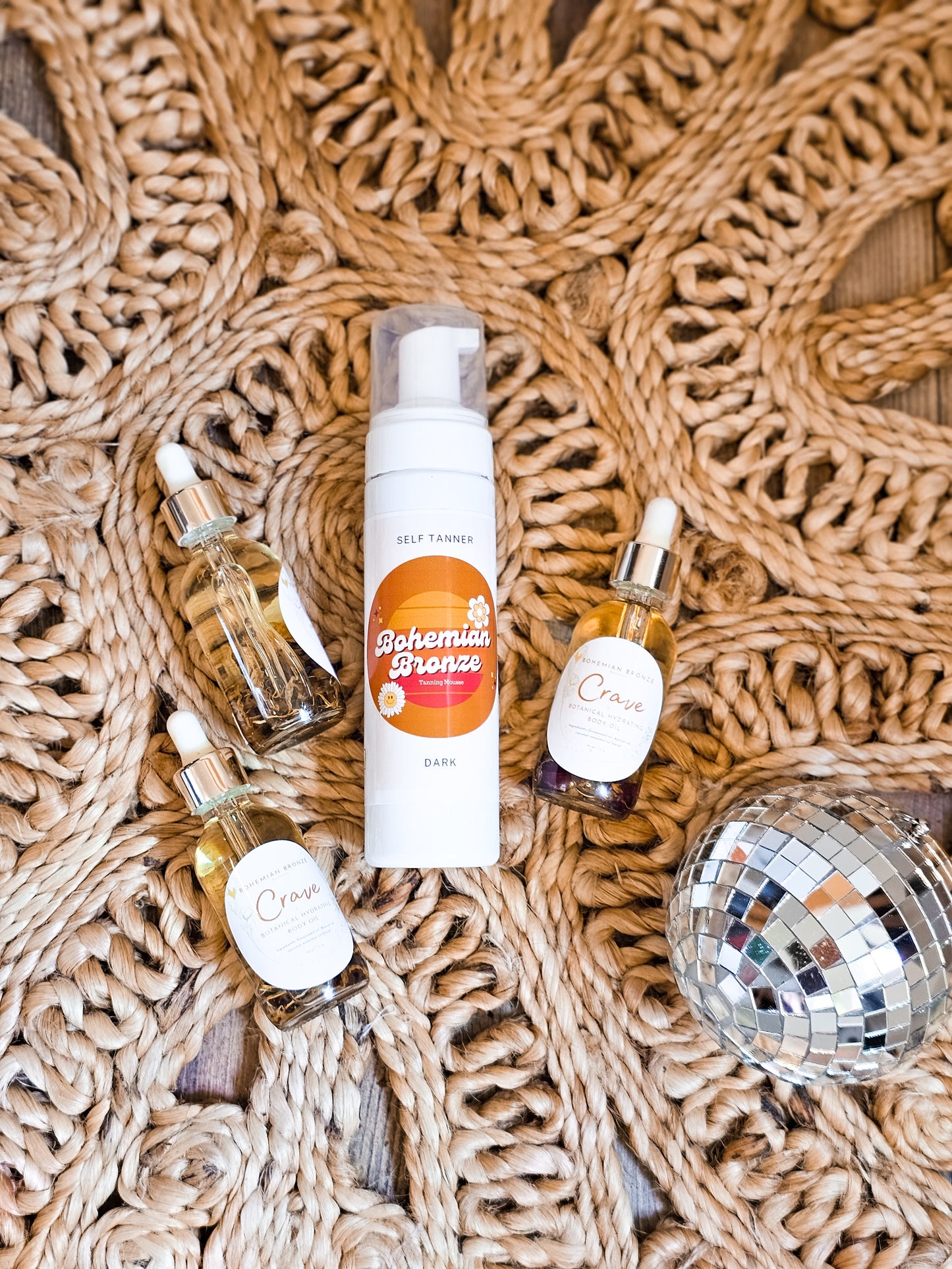 Bohemian Bronze Co. Crave Hydrating Botanical Body Oil
