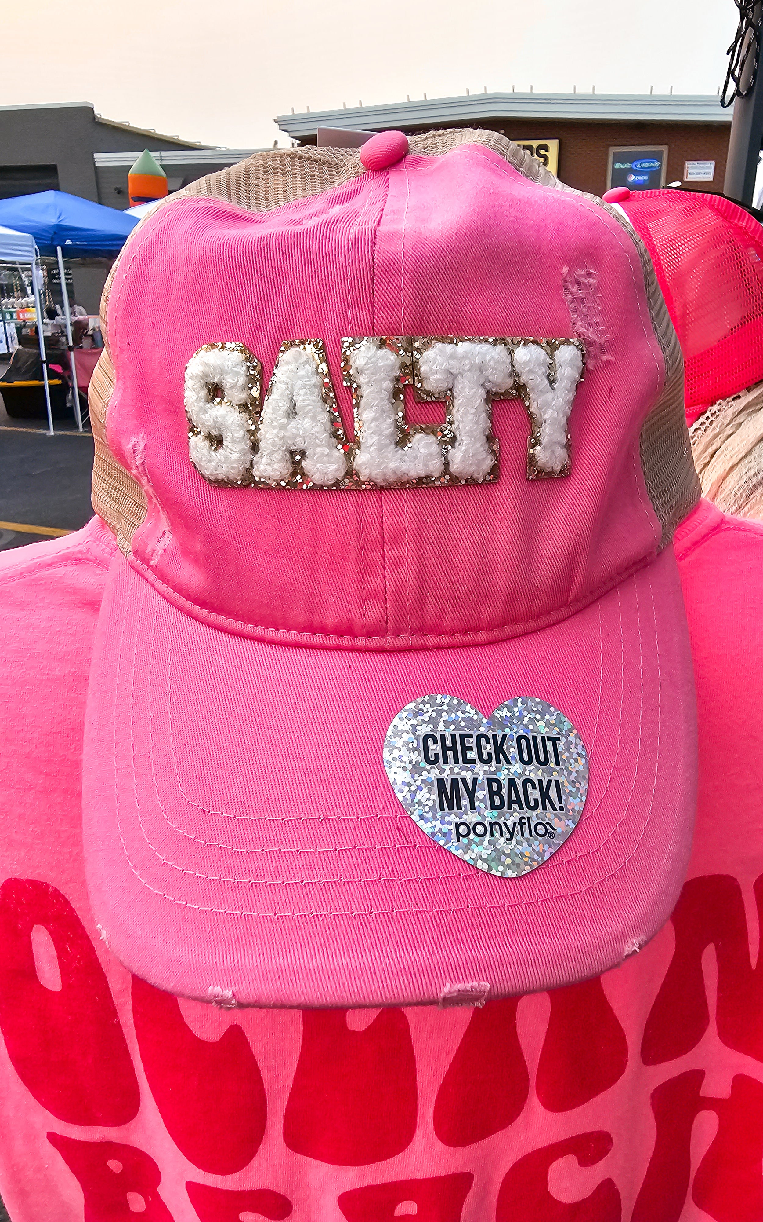 Salty Pony Tail Baseball Cap