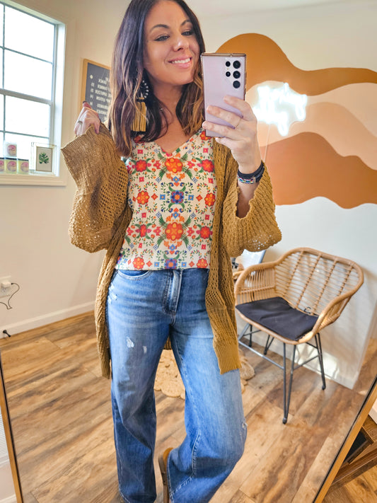 Studio|Santa Fe Gathered Cami Top In Multiple Colors