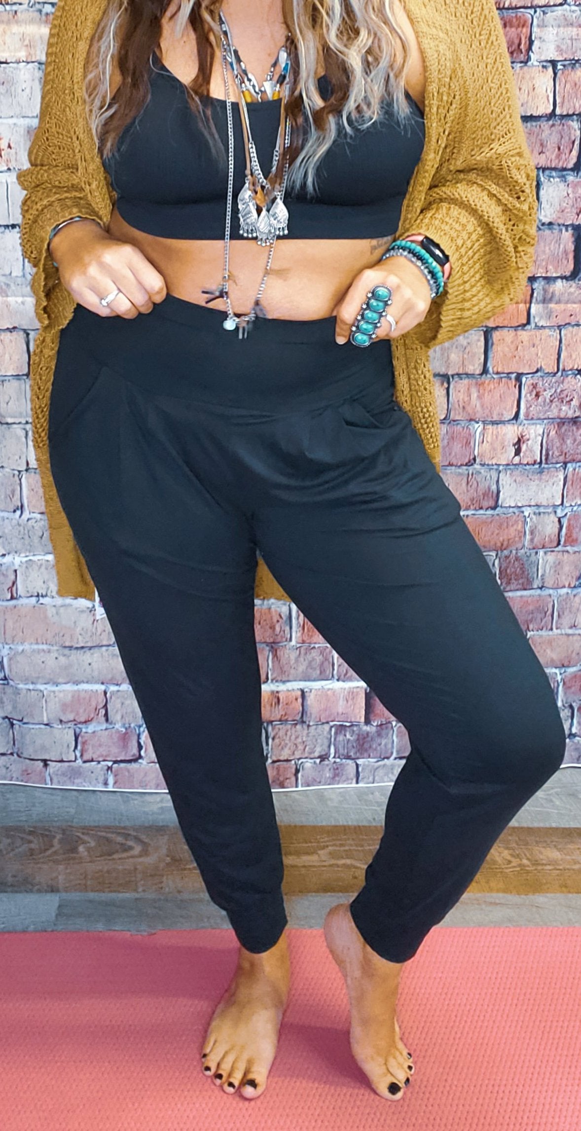 Luxe Yogi Harem Pants