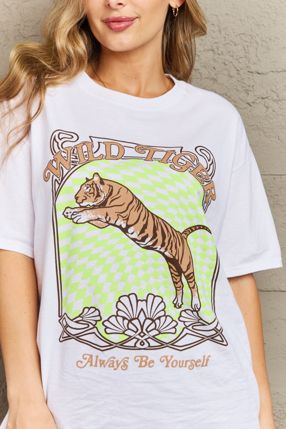 "Wild Tiger" Graphic T-Shirt