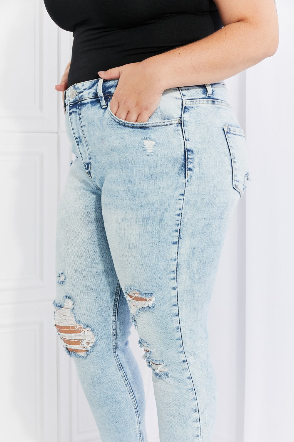VERVET Haylie High-Rise Skinny Jeans
