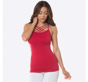Caged Front (Fat Sucker) Camisole (Multiple colors)