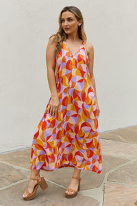 Camilla Printed Sleeveless Maxi Dress